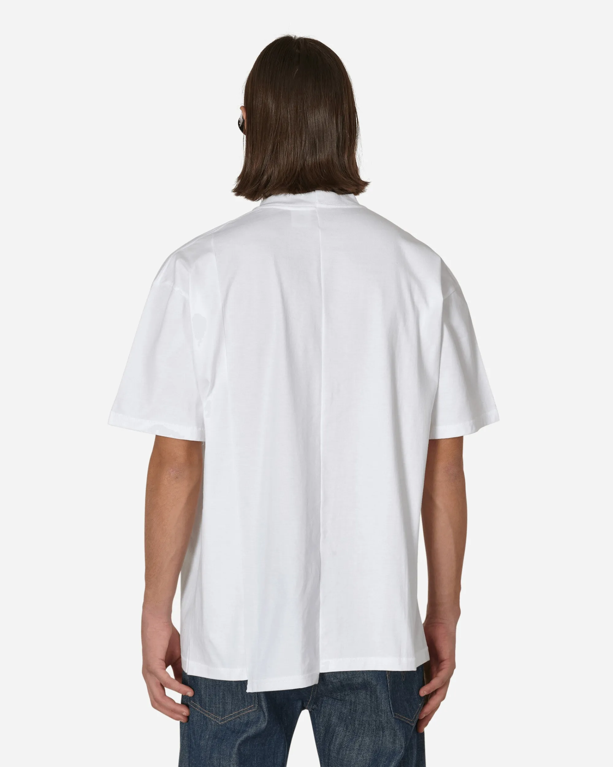 The Salvages T-Shirts^Reconstructed T-Shirt White