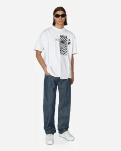 The Salvages T-Shirts^Reconstructed T-Shirt White