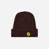 Sky High Farm Hats|Hats^Recycled Cotton Chunk Beanie Brown