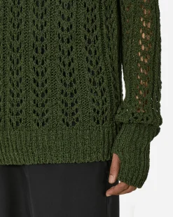 _J.L-A.L_ Knitwear^Redos Knitted Jumper Dark Green