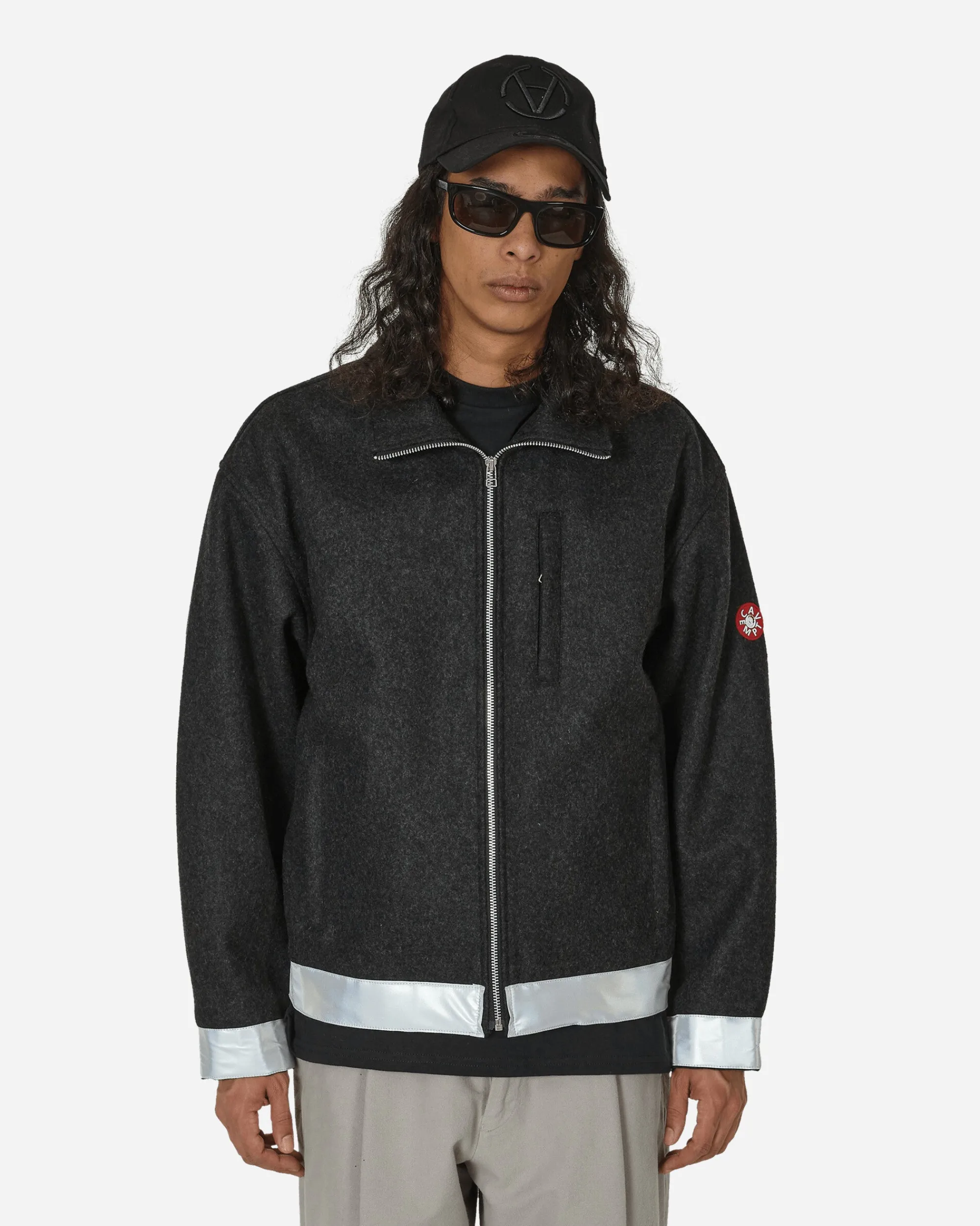 Cav Empt Coats And Jackets^Reflect Wool Zip Jacket Charcoal