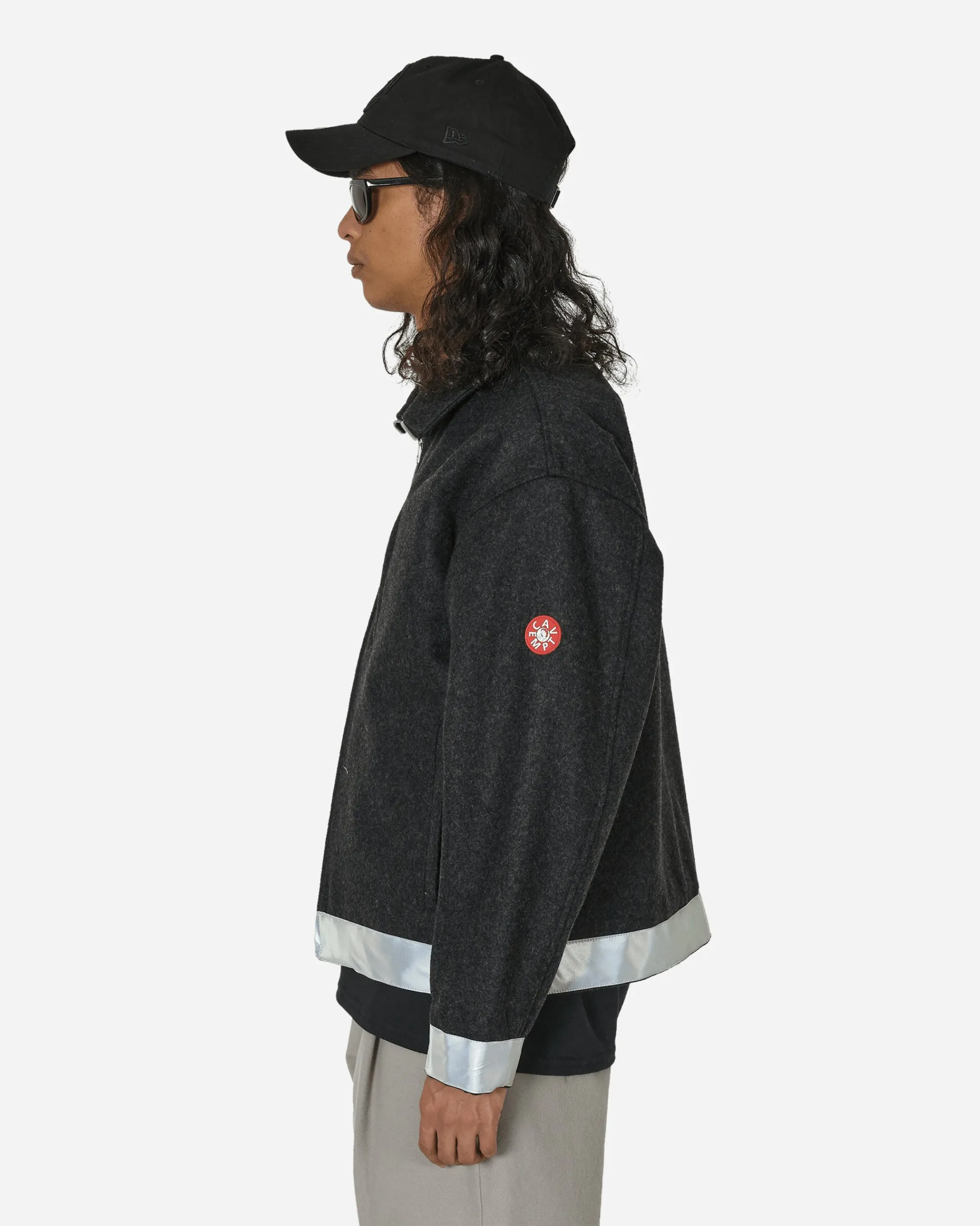 Cav Empt Coats And Jackets^Reflect Wool Zip Jacket Charcoal