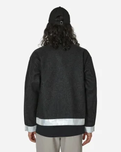 Cav Empt Coats And Jackets^Reflect Wool Zip Jacket Charcoal