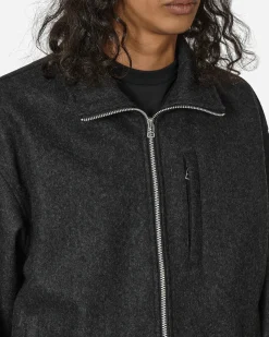 Cav Empt Coats And Jackets^Reflect Wool Zip Jacket Charcoal