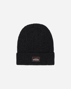 Stüssy Hats|Hats^Reflective Yarn Cuff Beanie Black