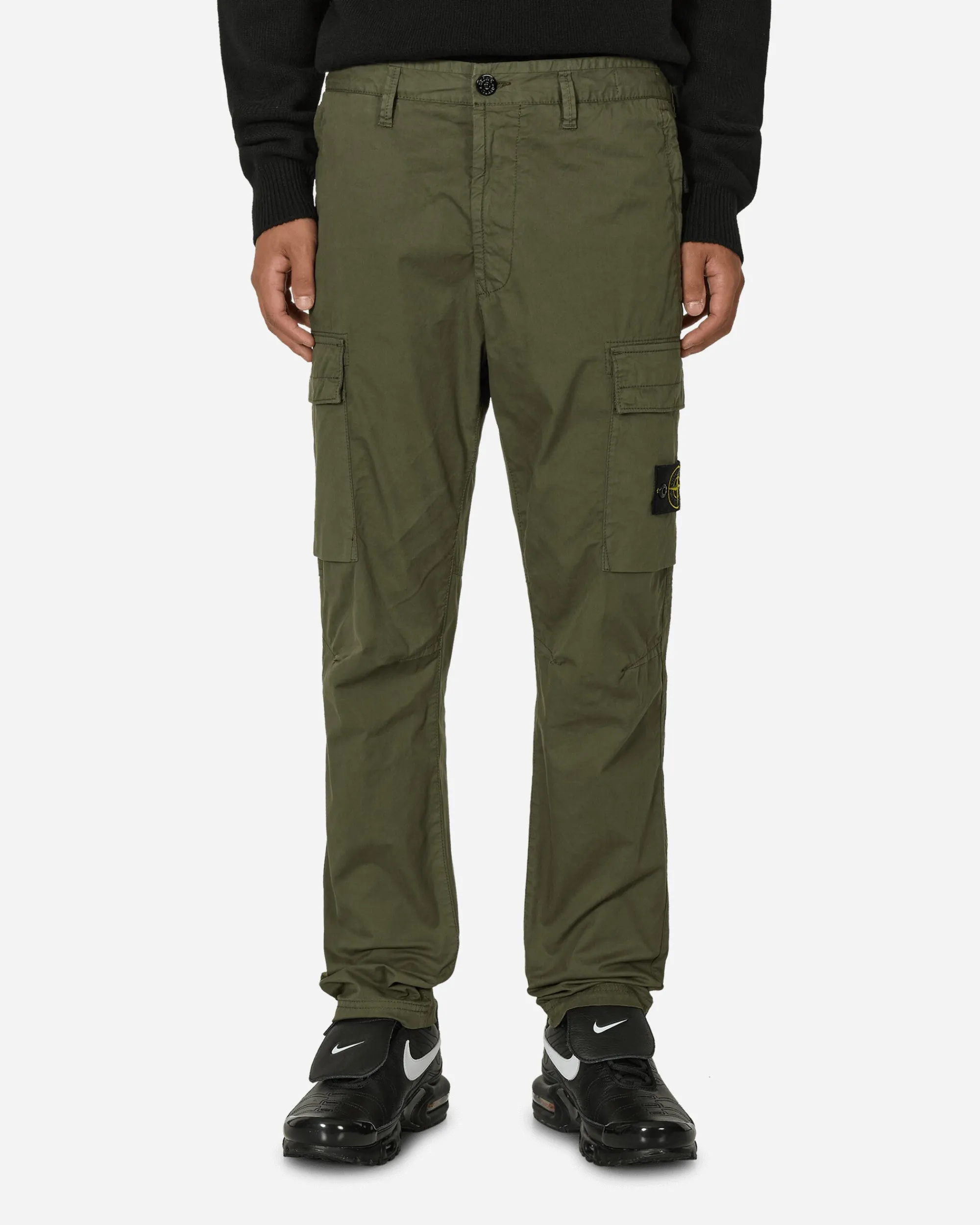 Stone Island Pants^Regular Tapered Cargo Trousers Musk