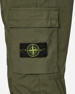Stone Island Pants^Regular Tapered Cargo Trousers Musk