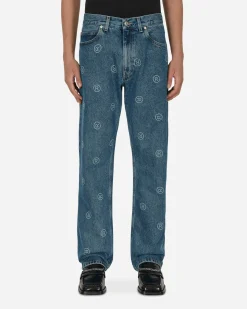 Martine Rose Pants^Relaxed Fit Jeans Blue