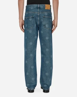 Martine Rose Pants^Relaxed Fit Jeans Blue