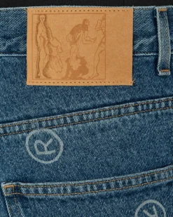 Martine Rose Pants^Relaxed Fit Jeans Blue