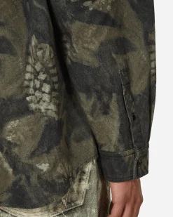 Acne Studios Shirts^Relaxed Fit Overshirt Washed Black
