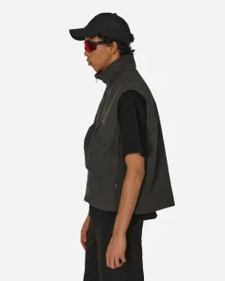 GR10K Coats And Jackets^Rescue Padded Vest Asphalt Black