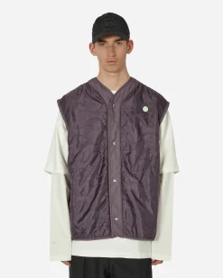 OAMC Coats And Jackets^RE:WORK Overdyed Liner Lavender