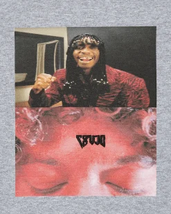 DCV'87 T-Shirts^Rick James Bitch T-Shirt Grey