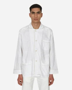 Bode Shirts^RickRack Pajama Shirt White