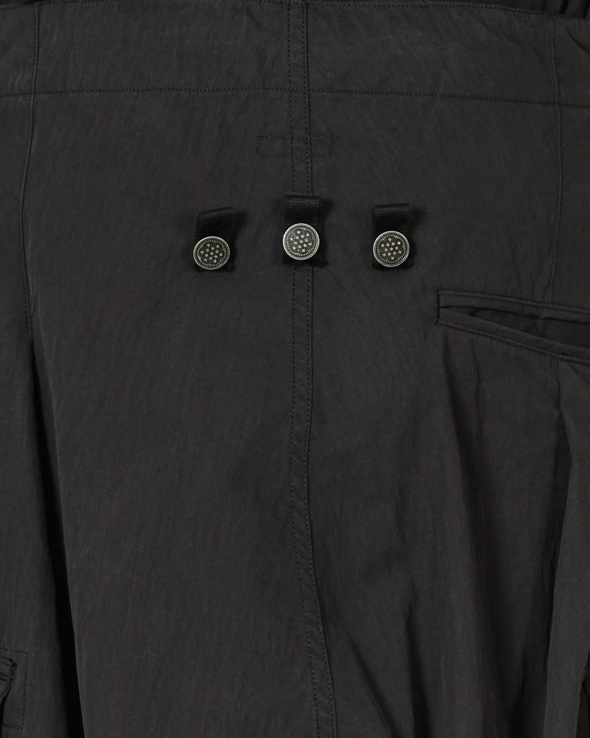 KAPITAL Pants^Rip Stop Jumbo Cargo Pants Black