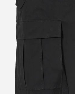 sacai Pants^Rip Stop Pants Black