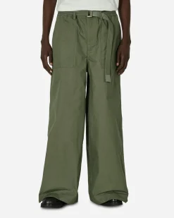 sacai Pants^Rip Stop Pants Khaki