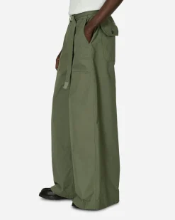 sacai Pants^Rip Stop Pants Khaki