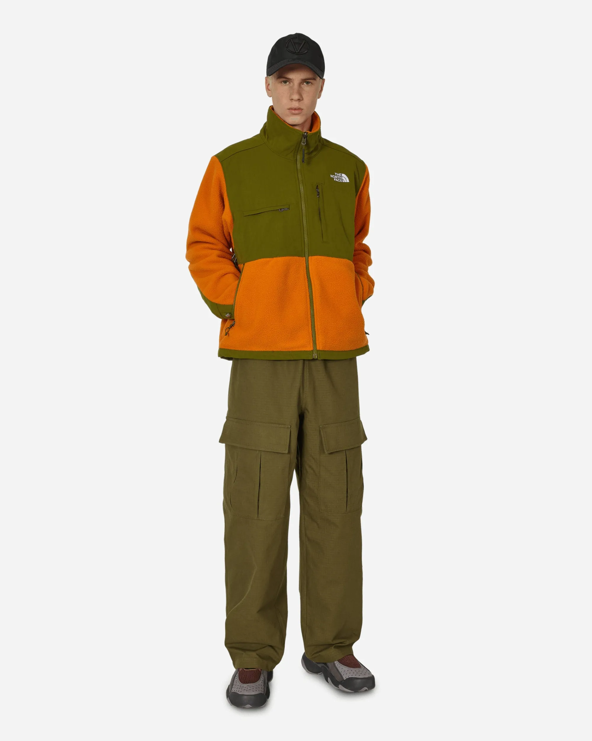 The North Face Coats And Jackets^Ripstop Denali Jacket Desert Sun / Forest Olive