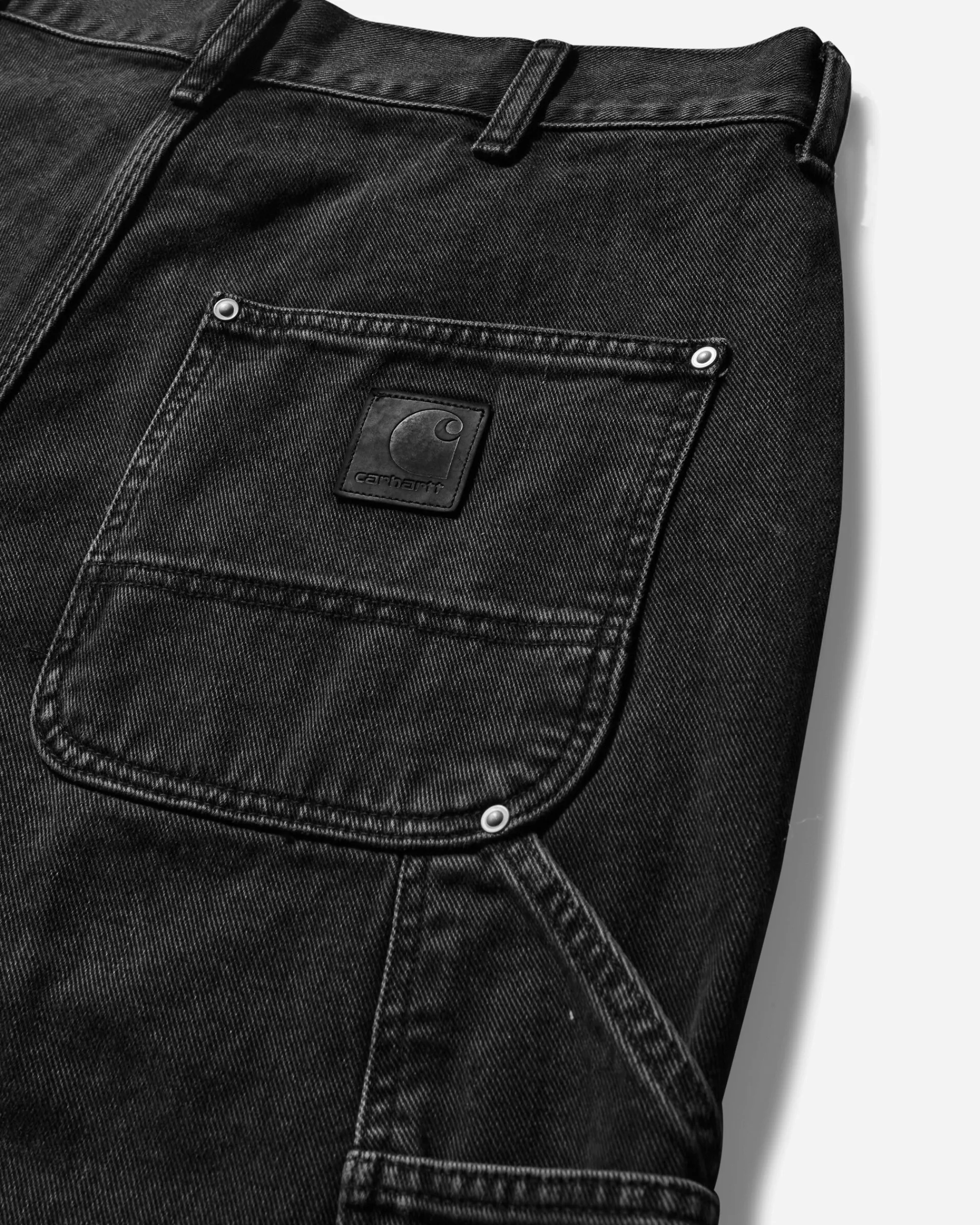 Carhartt WIP Shorts^Rivet Short Black (Stone Washed)