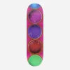 Alltimers Skateboarding^Rollin' Will Deck Multicolor
