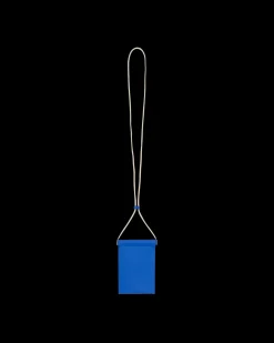 Maison Margiela Tech And Audio^Rubber Leather Phone Case Blue