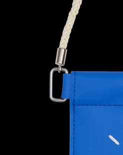 Maison Margiela Tech And Audio^Rubber Leather Phone Case Blue