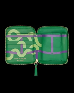 Comme Des Garçons Wallet Wallets And Cardholders|Wallets And Cardholders^Ruby Eye Zip-Around Wallet Green