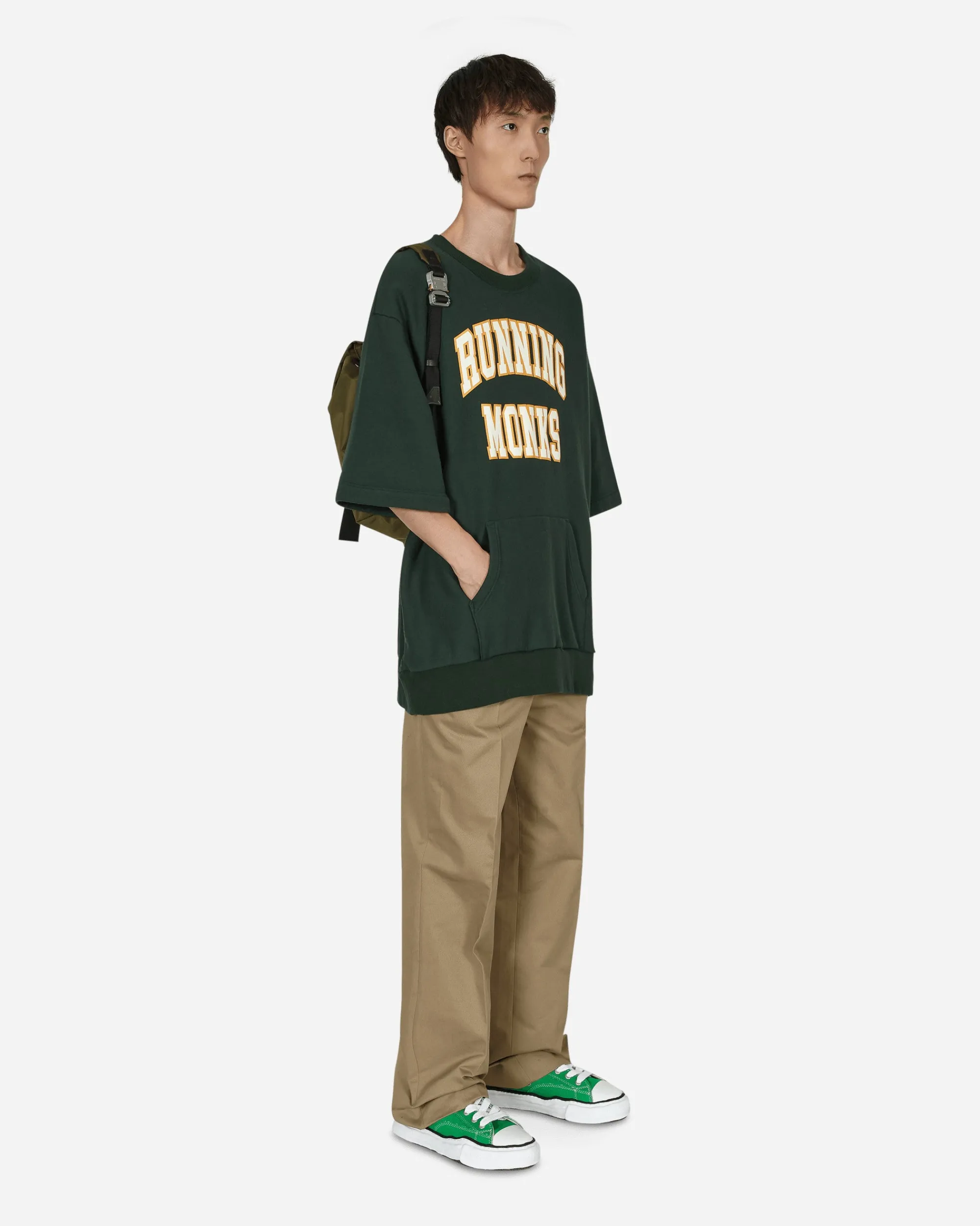 Undercover Sweatshirts^Running Monks Crewneck Sweatshirt Green