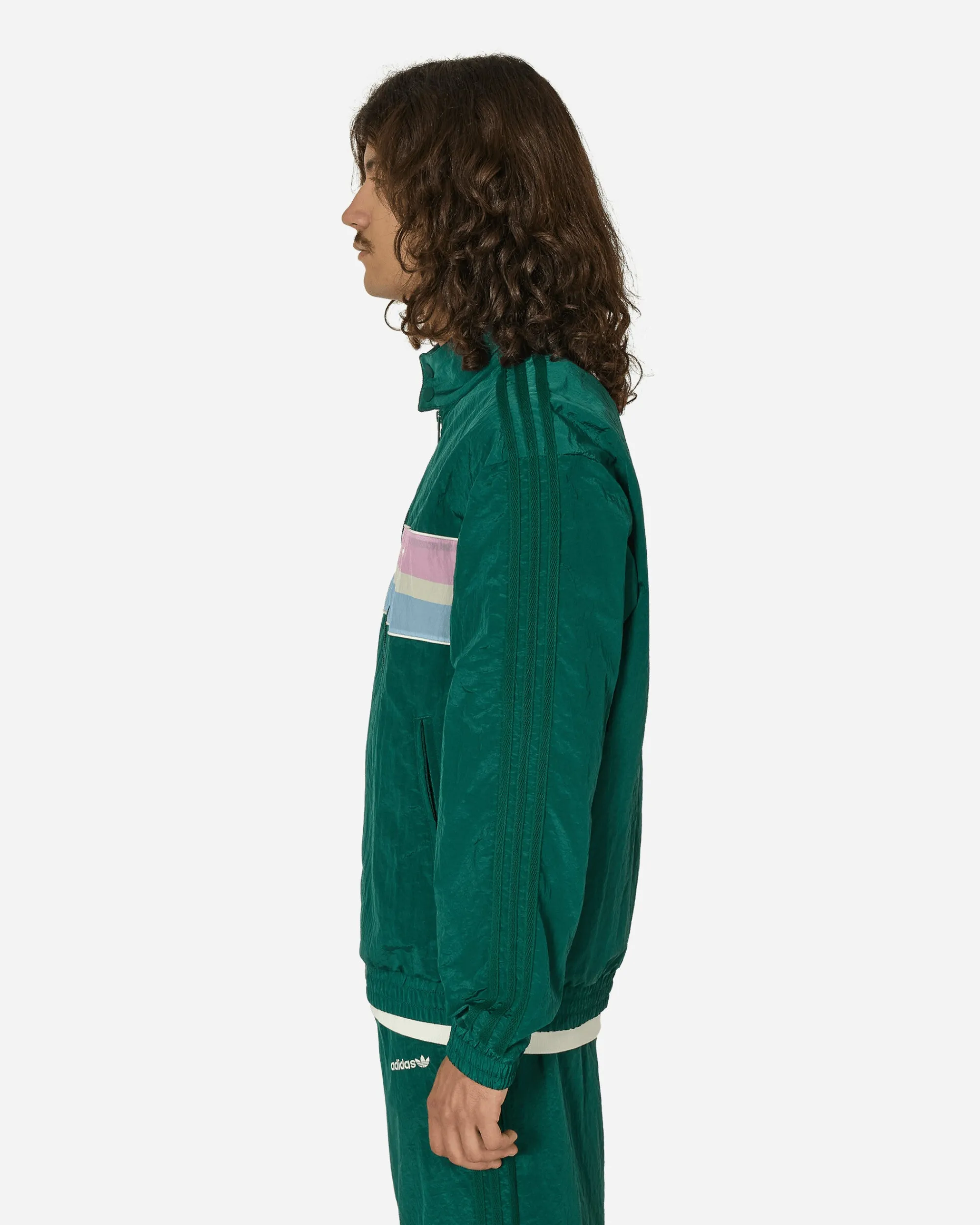 adidas Sweatshirts^80s Woven Woven Collegiate Green