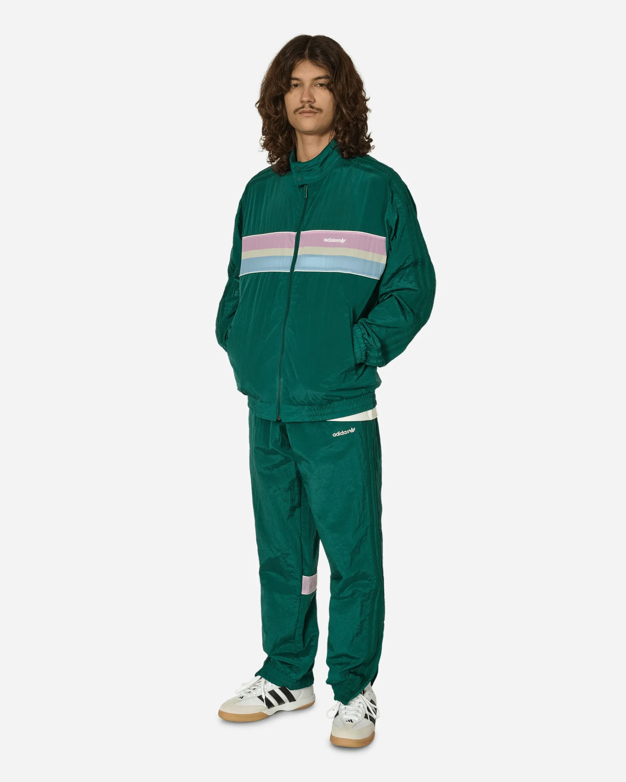 adidas Sweatshirts^80s Woven Woven Collegiate Green