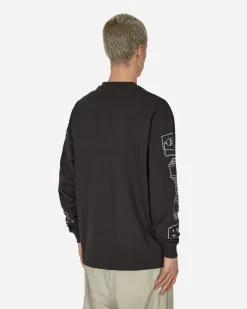 The Trilogy Tapes T-Shirts^Sad Longsleeve T-Shirt Black