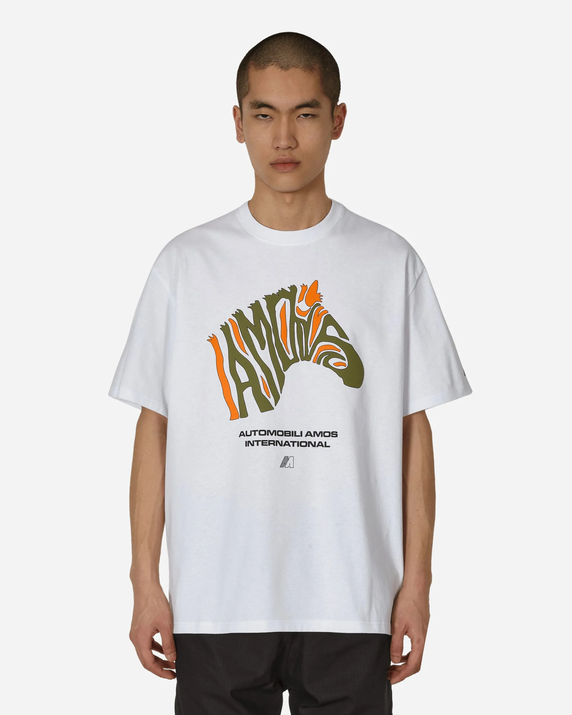 Automobili Amos T-Shirts^Safarista T-Shirt White