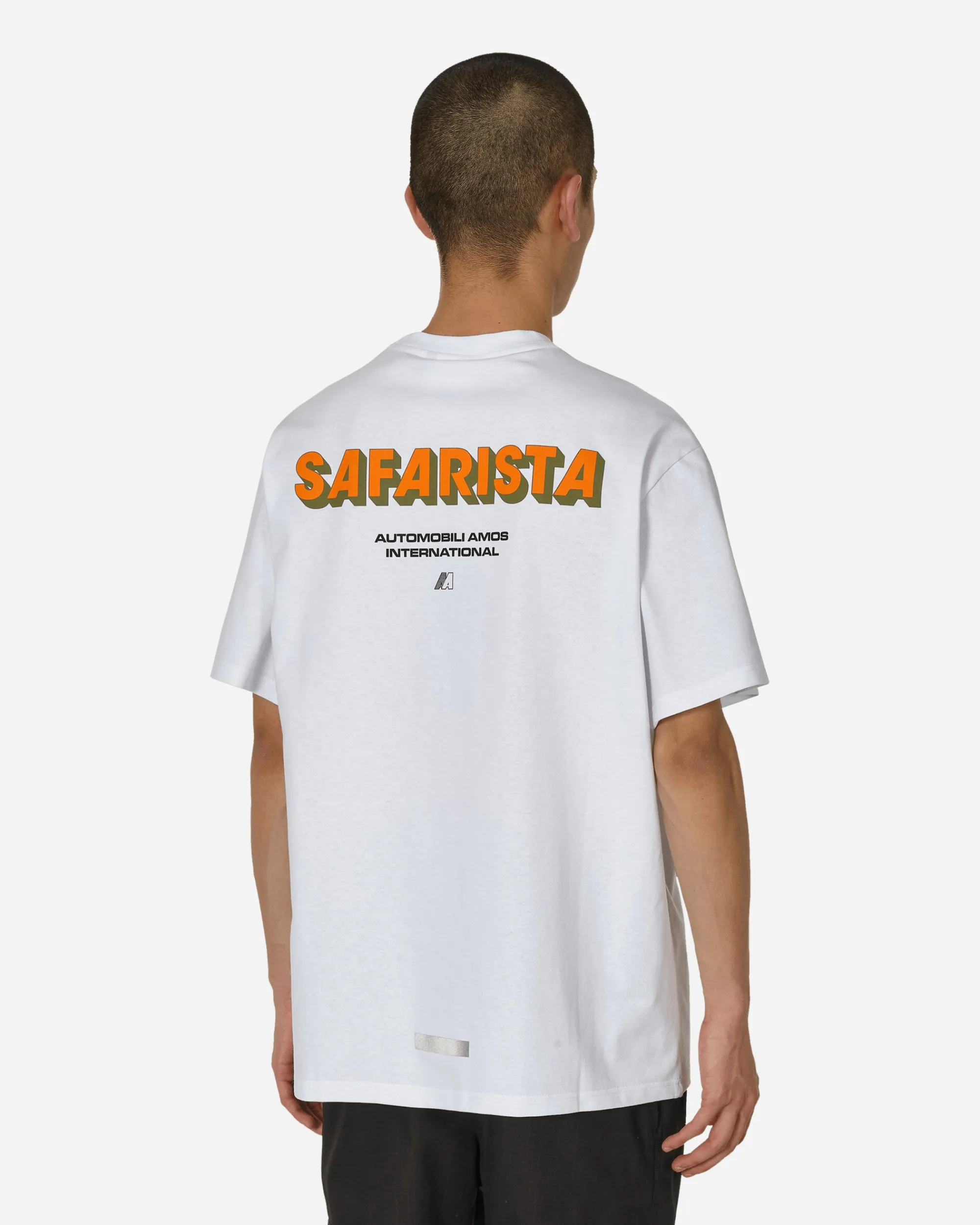 Automobili Amos T-Shirts^Safarista T-Shirt White