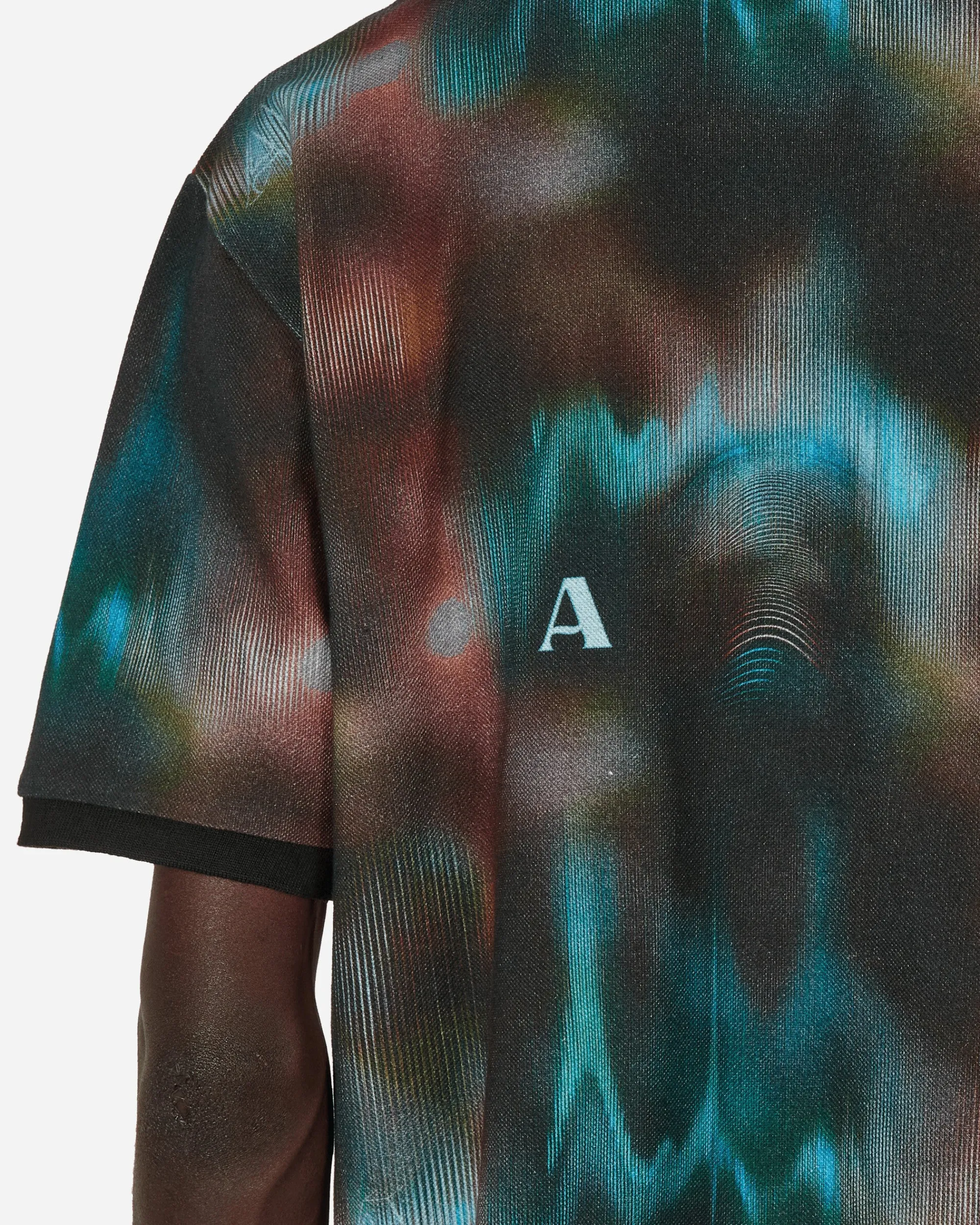 Ahluwalia T-Shirts^Sahara Short Sleeve Polo Multicolor