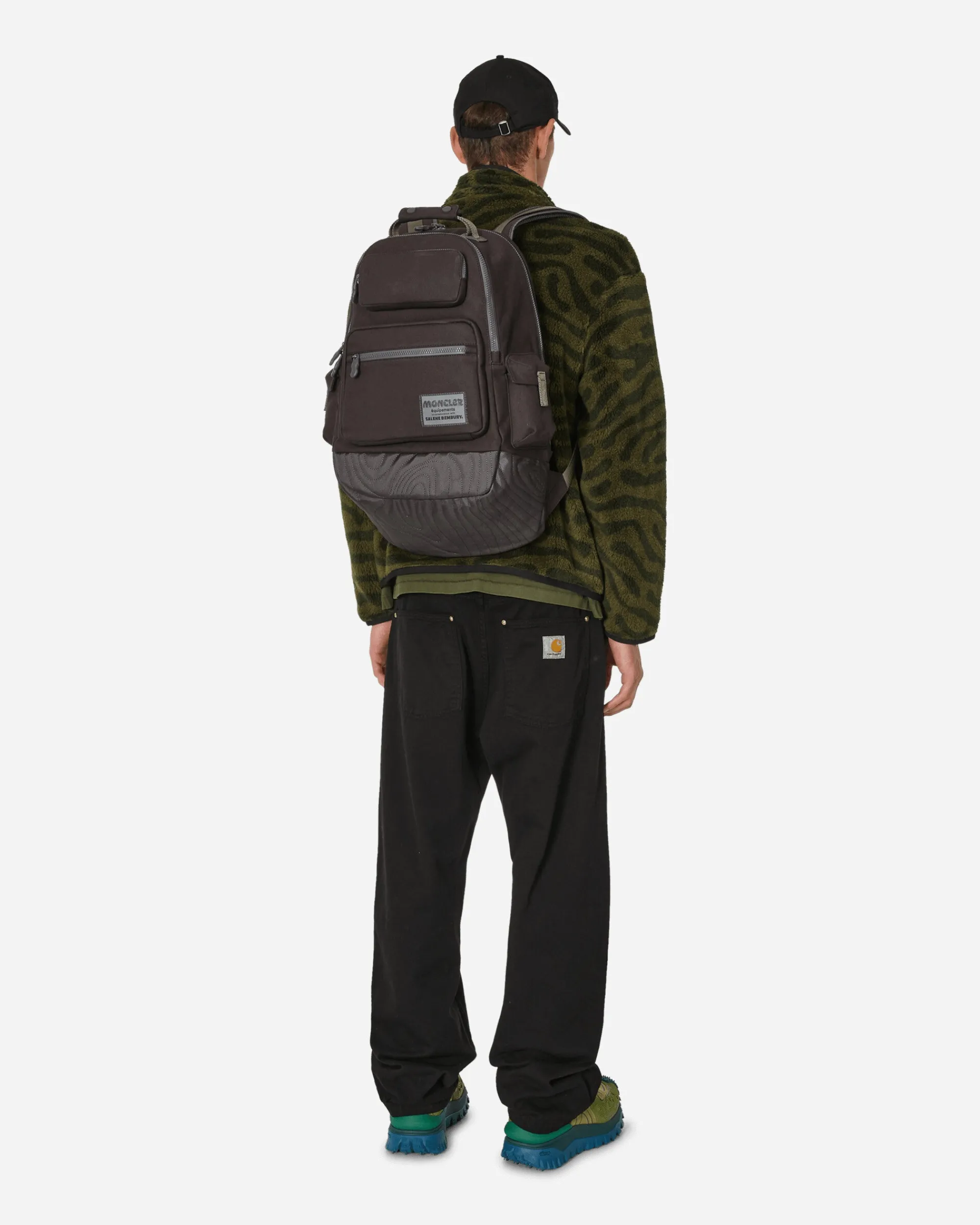 Moncler Genius Bags·Backpacks|Bags·Backpacks^Salehe Bembury Canvas Backpack Black