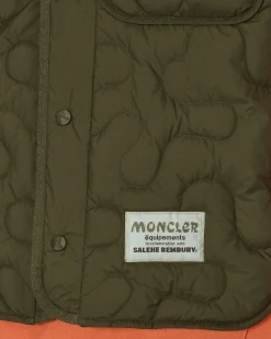 Moncler Genius Shirts^Salehe Bembury Padded Shirt Green