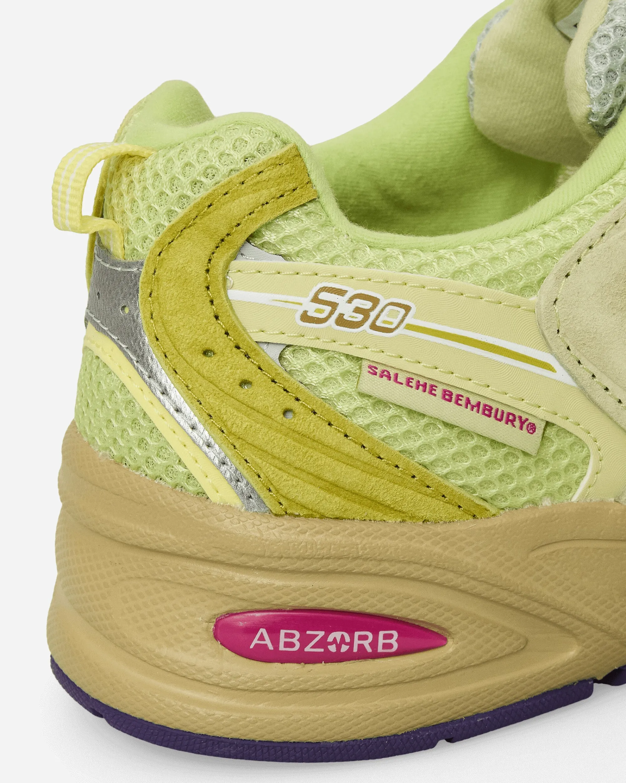 New Balance Sneakers·Low|Sneakers^Salehe Brembury 530 Sneakers Dusty Yellow / Celery Green