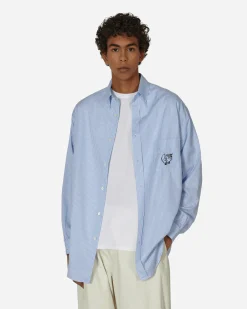 Sky High Farm Shirts^Samira Nasr Striped Shirt Blue