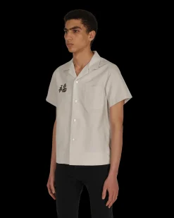 visvim Shirts^Sanko Souvenir Shirt White