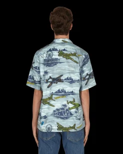 General Admission Shirts^Santa Monica Airlines Bomber Plane Shirt Multicolor