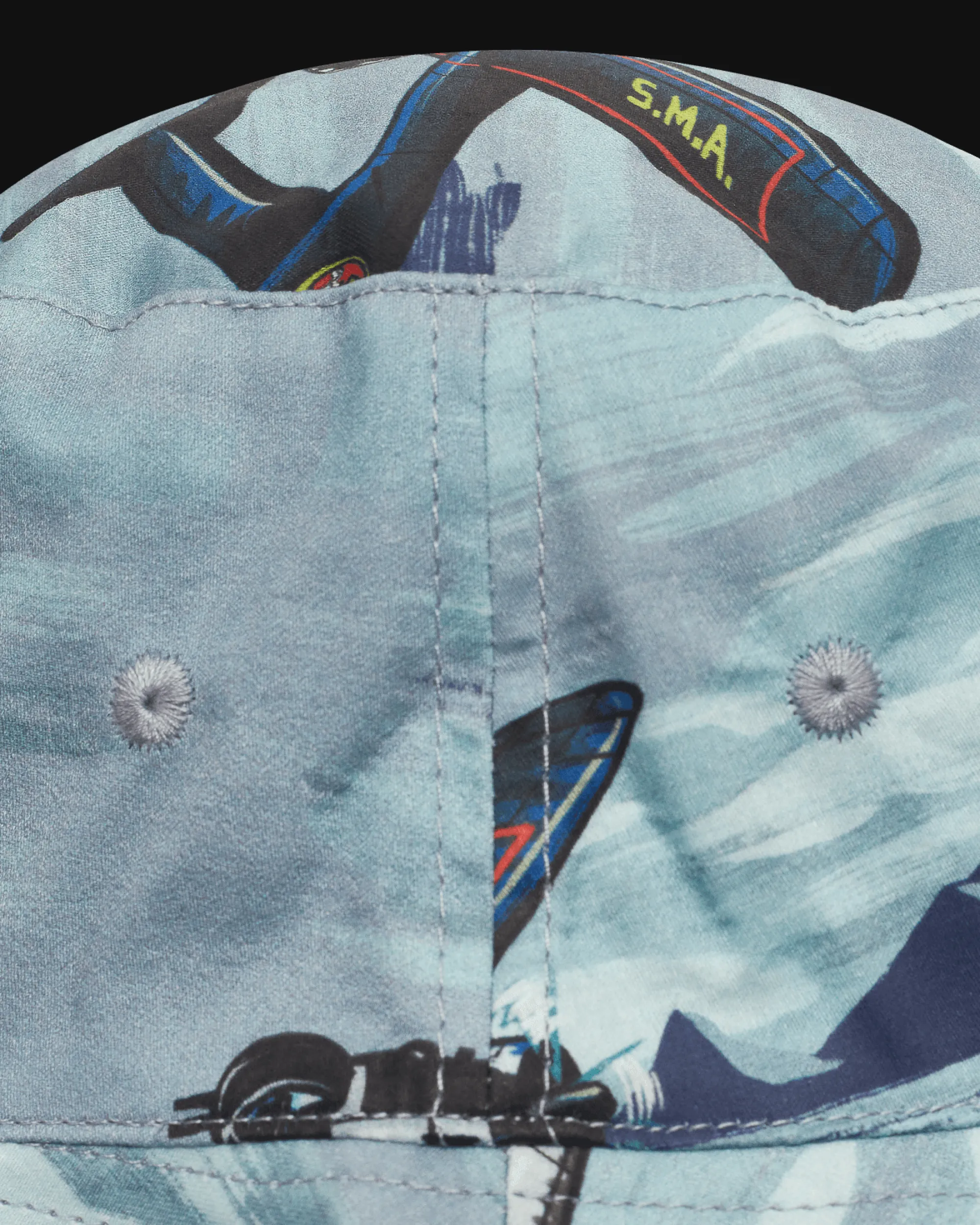 General Admission Hats|Hats^Santa Monica Airlines Bomber Plane Bucket Hat Multicolor
