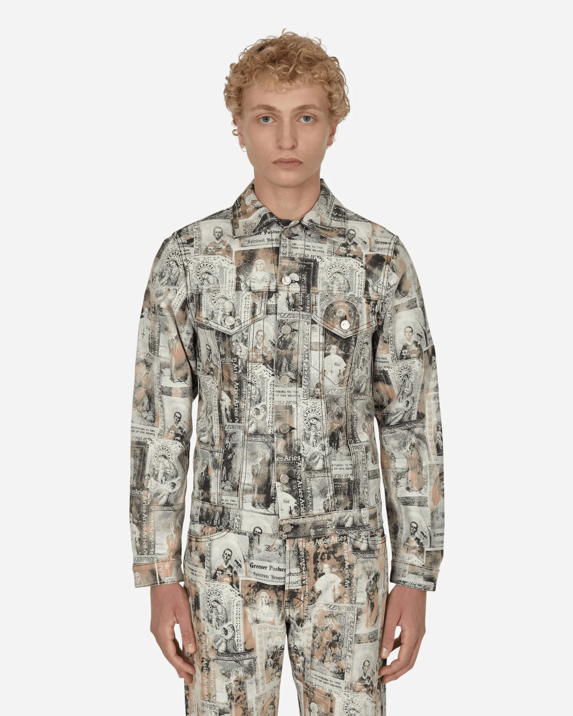 Aries Coats And Jackets^Santino Trucker Jacket Multicolor