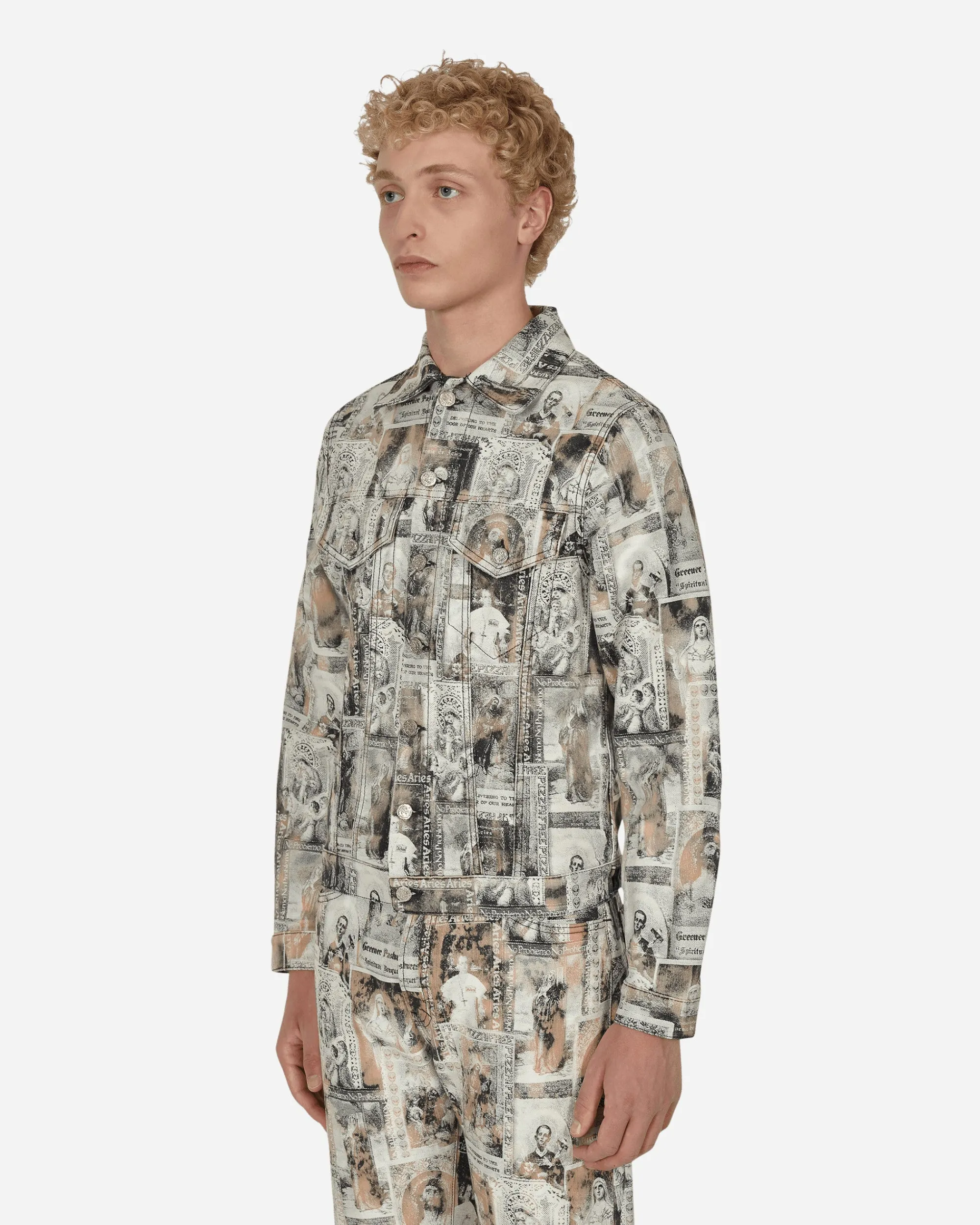 Aries Coats And Jackets^Santino Trucker Jacket Multicolor