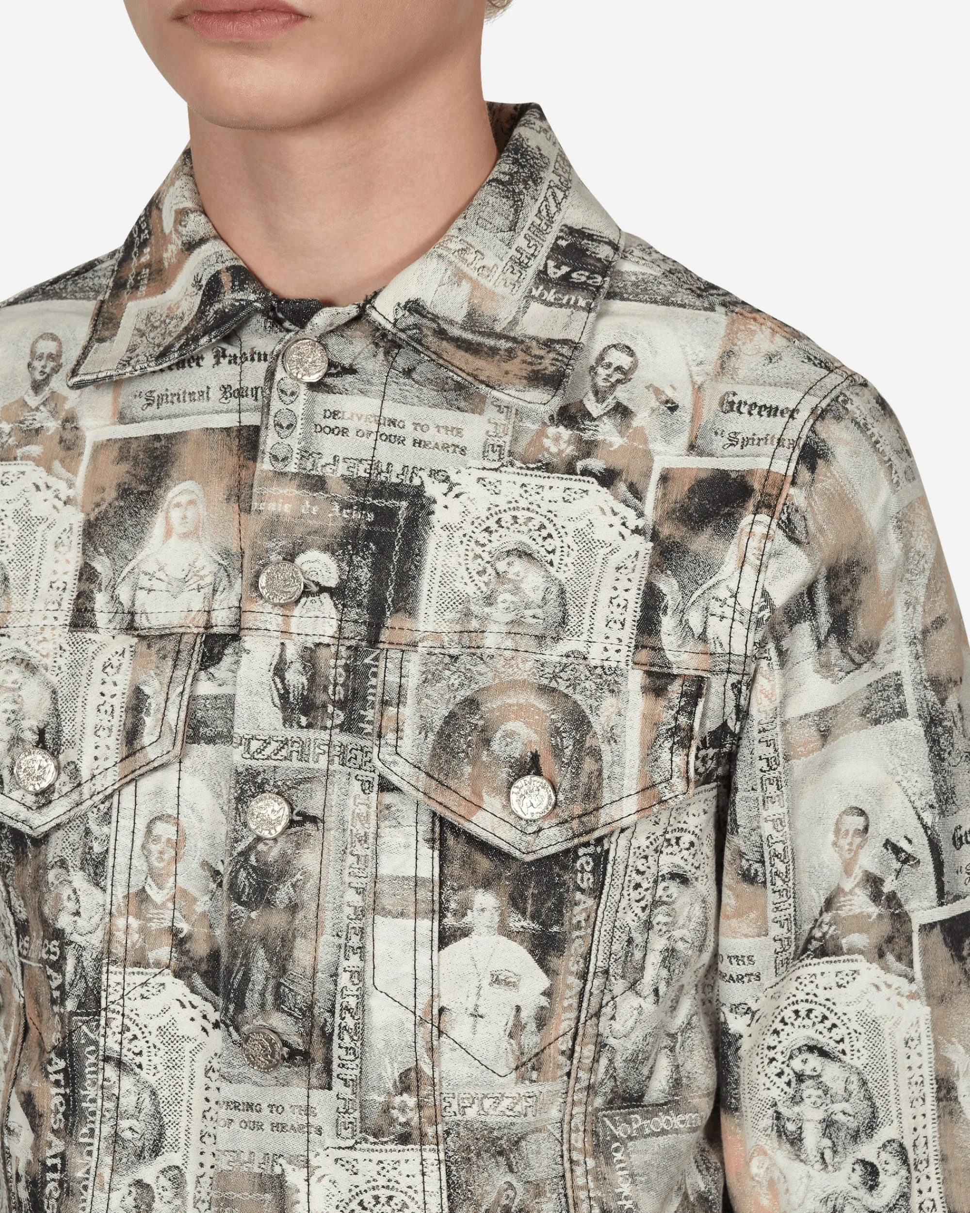 Aries Coats And Jackets^Santino Trucker Jacket Multicolor