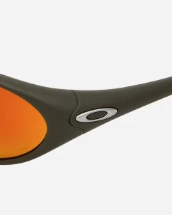 Oakley Eyewear|Eyewear^Satisfy Eye Jacket Sunglasses Matte Olive