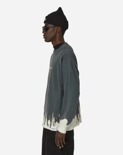 Neighborhood T-Shirts^Savage Longsleeve T-Shirt Black