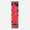 Slam Jam Gloves And Scarves|Gloves And Scarves^Sballo Rossonero Fan Scarf Black / Red