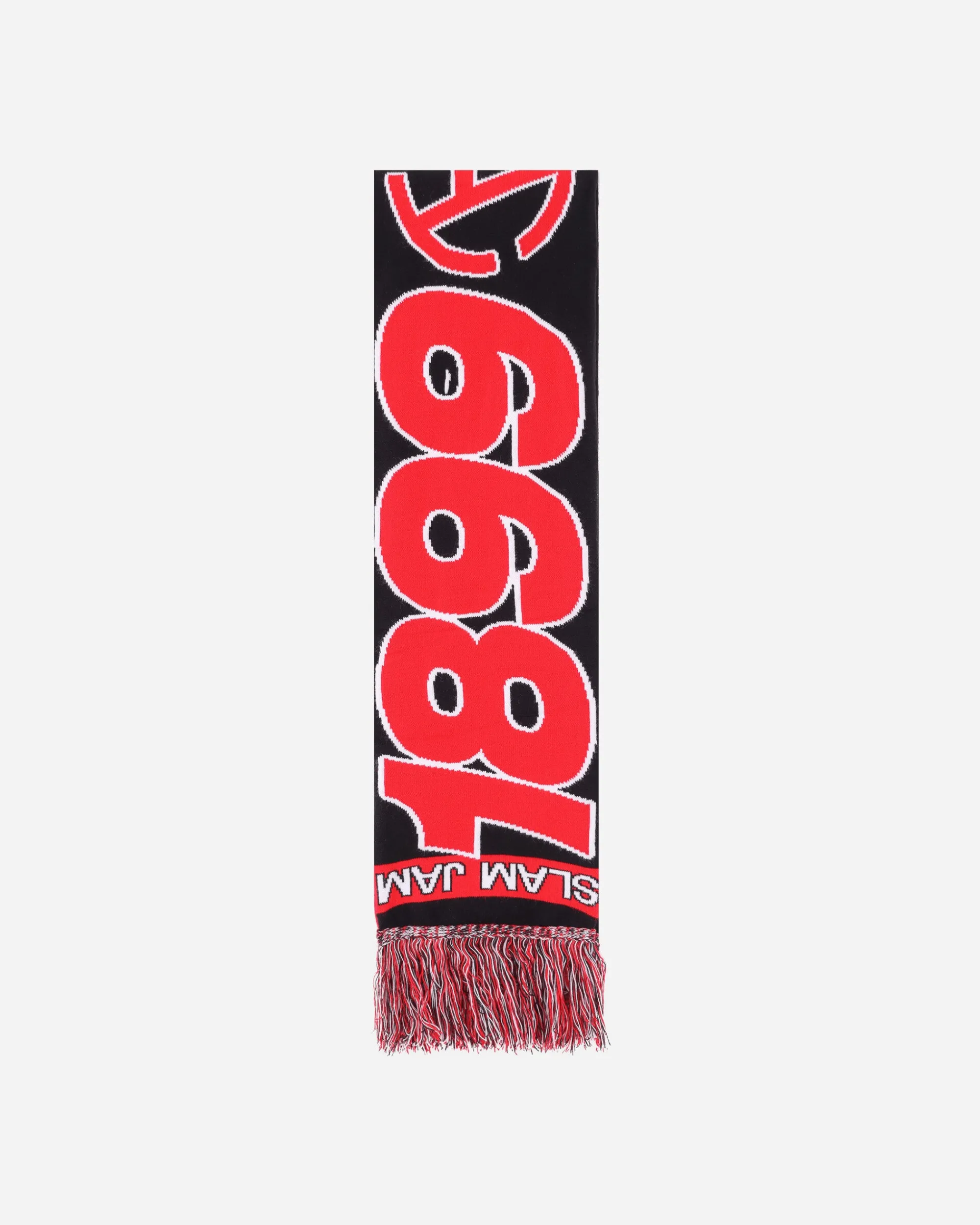 Slam Jam Gloves And Scarves|Gloves And Scarves^Sballo Rossonero Fan Scarf Black / Red